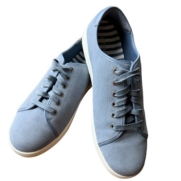 Vionic Brinley Sneaker Water Resistant Blue Suede Womens Shoe size 11 - Picture 11 of 11